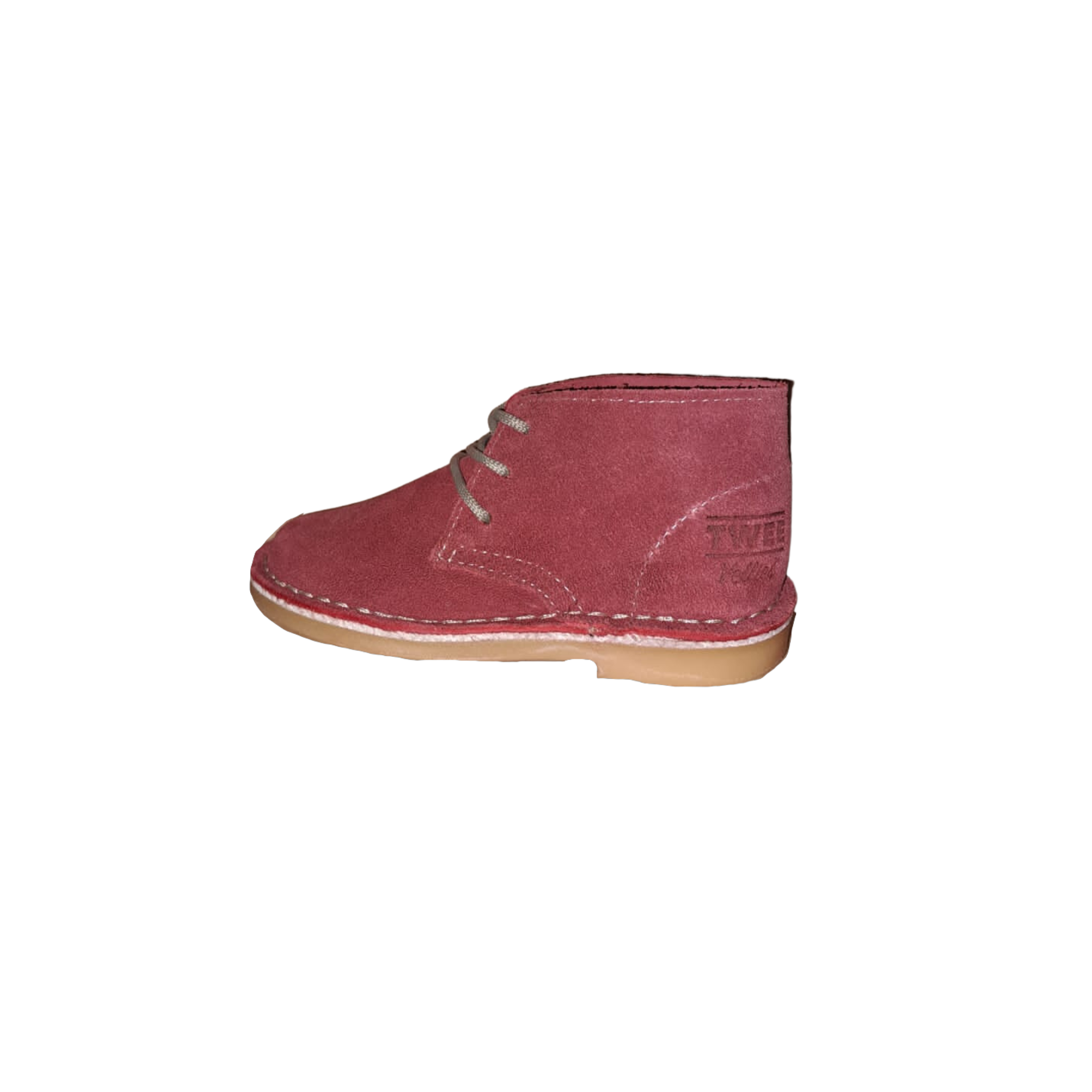 Kids TWEE Vellies Red Suede