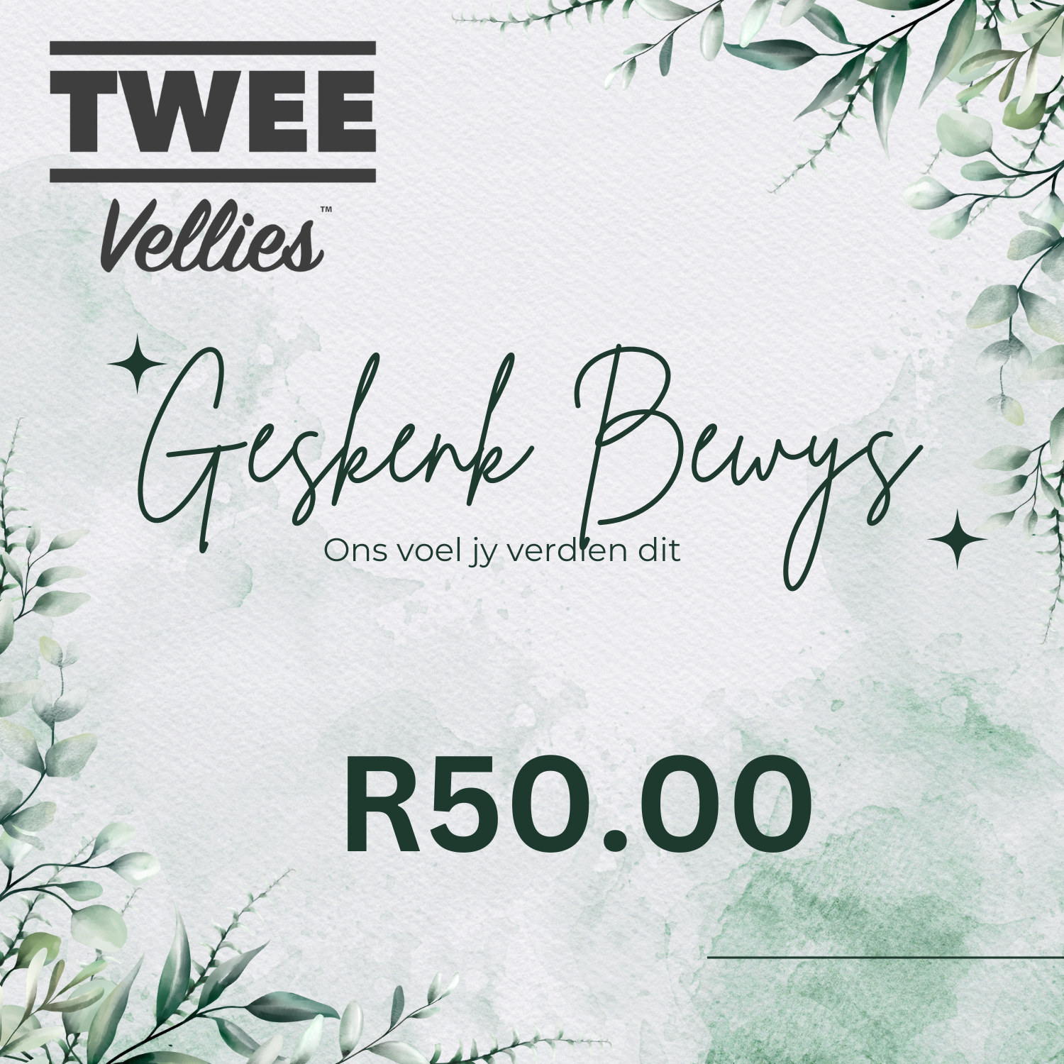 TWEE Vellies Gift Card