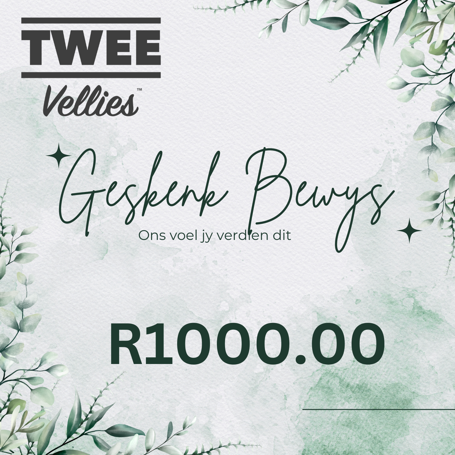 TWEE Vellies Gift Card