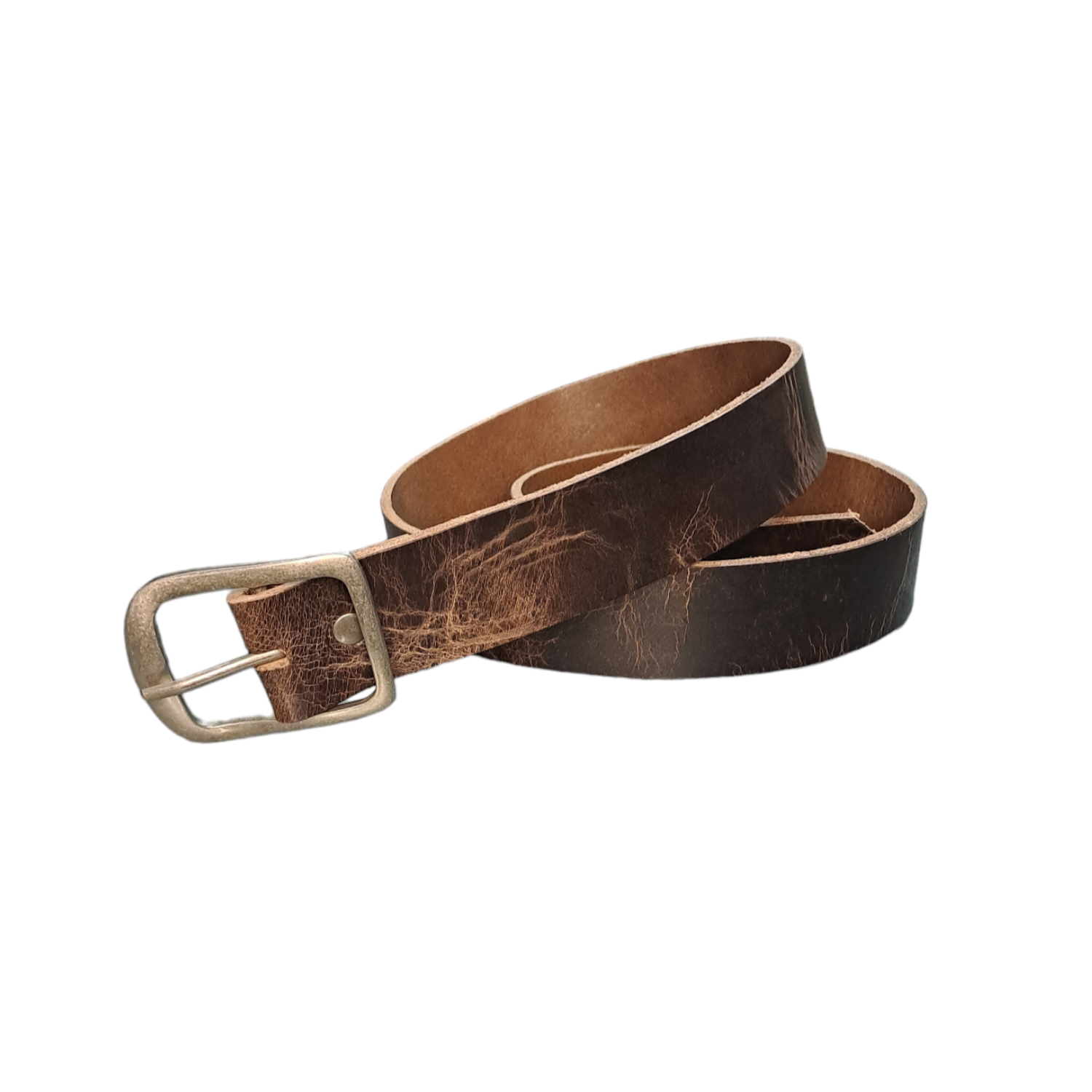 Mens Leather Belt Brown