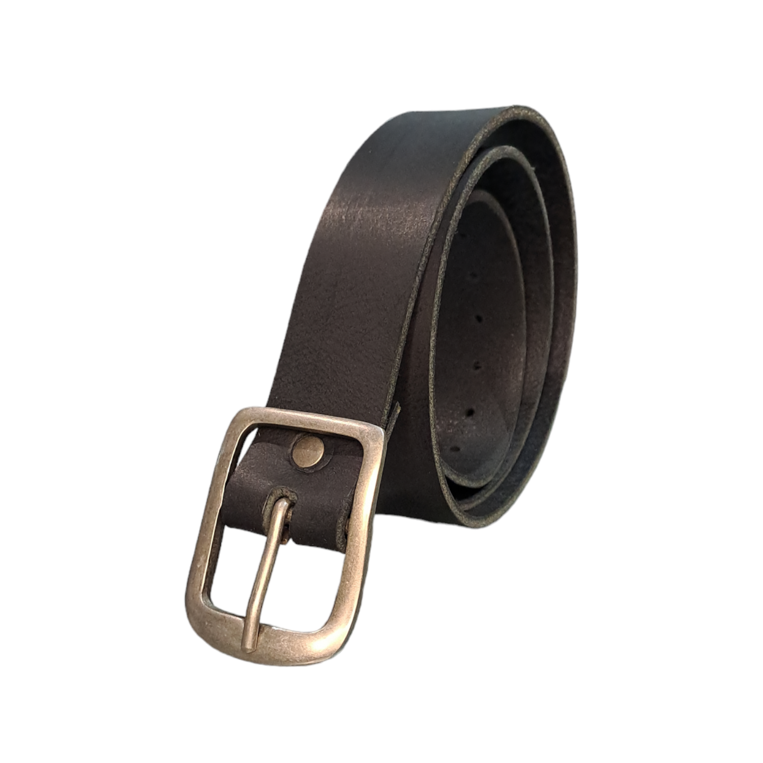 Mens Leather Belt Black