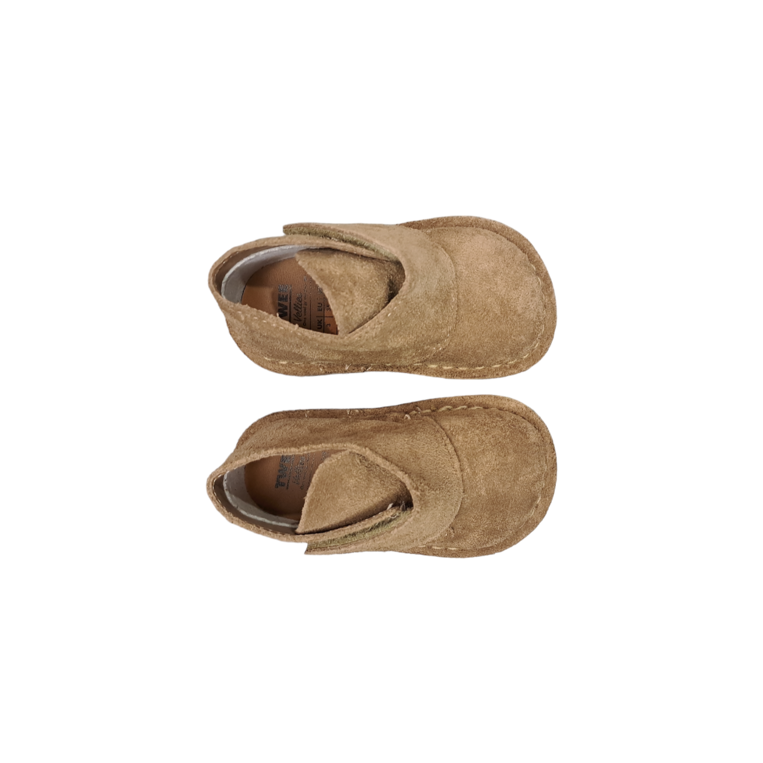 Infants TWEE Vellies Velcro Taupe