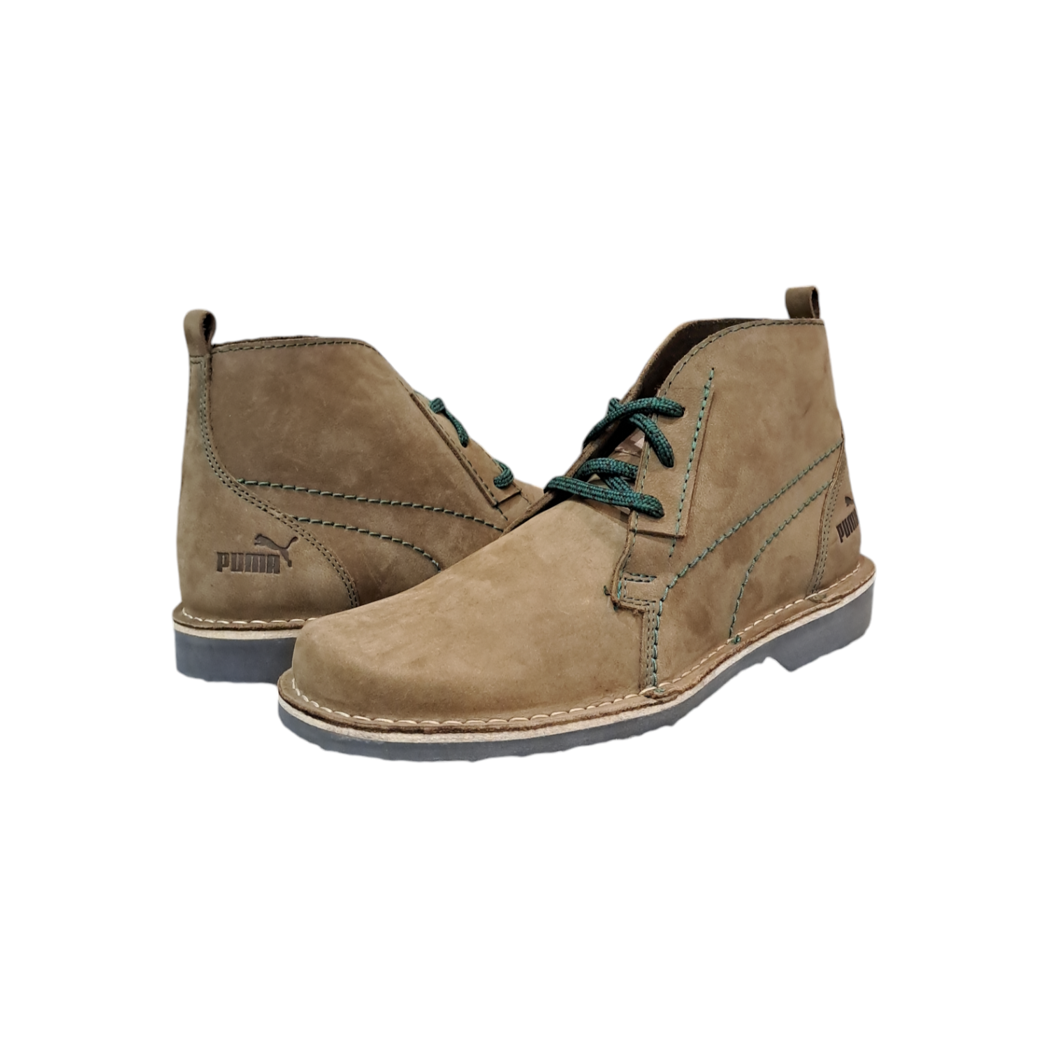 Mens Puma Mid Africa Pecan Brown