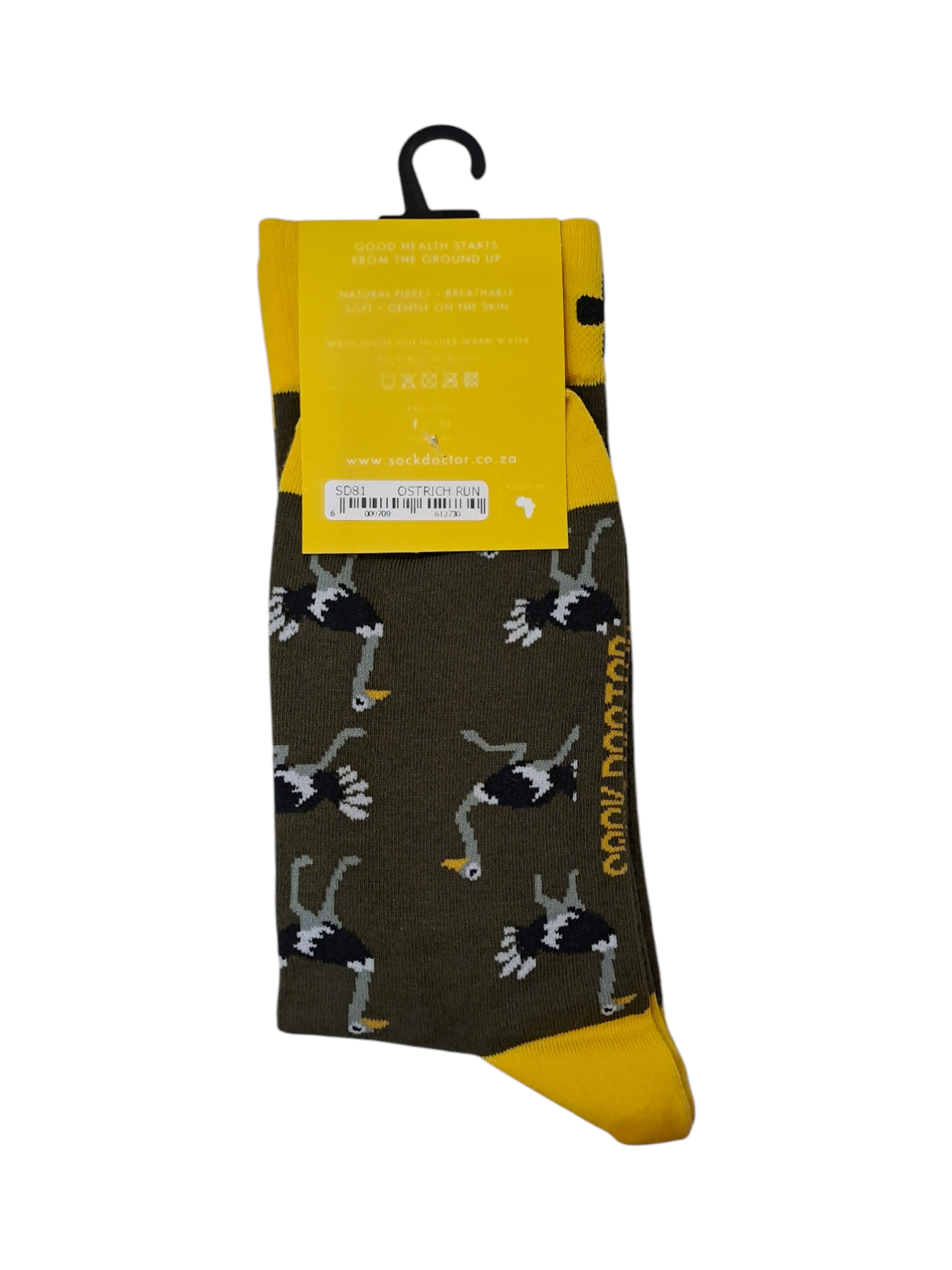 Ostrich Run Cotton Sexy Socks