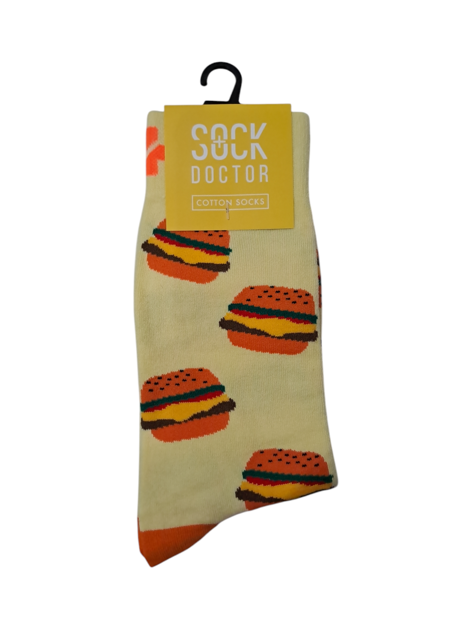 Burger To Go Cotton Sexy Socks