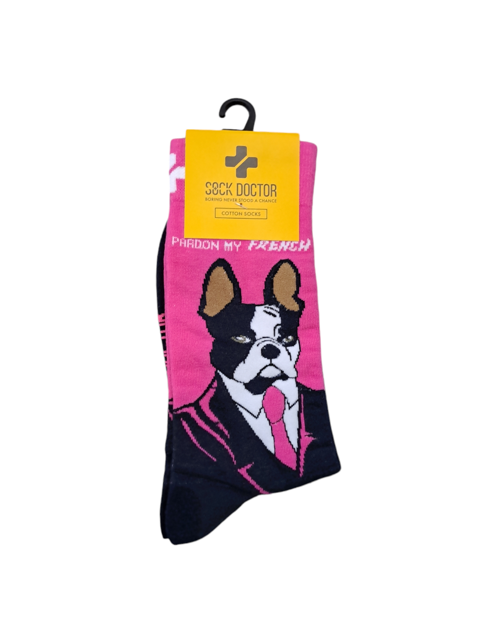 Frenchie Cotton Sexy Socks