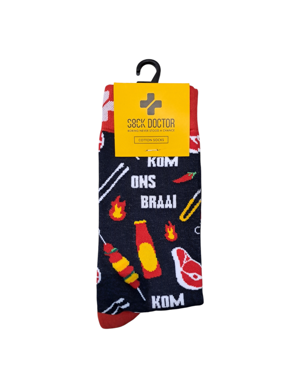 Kom Ons Braai Cotton Sexy Socks