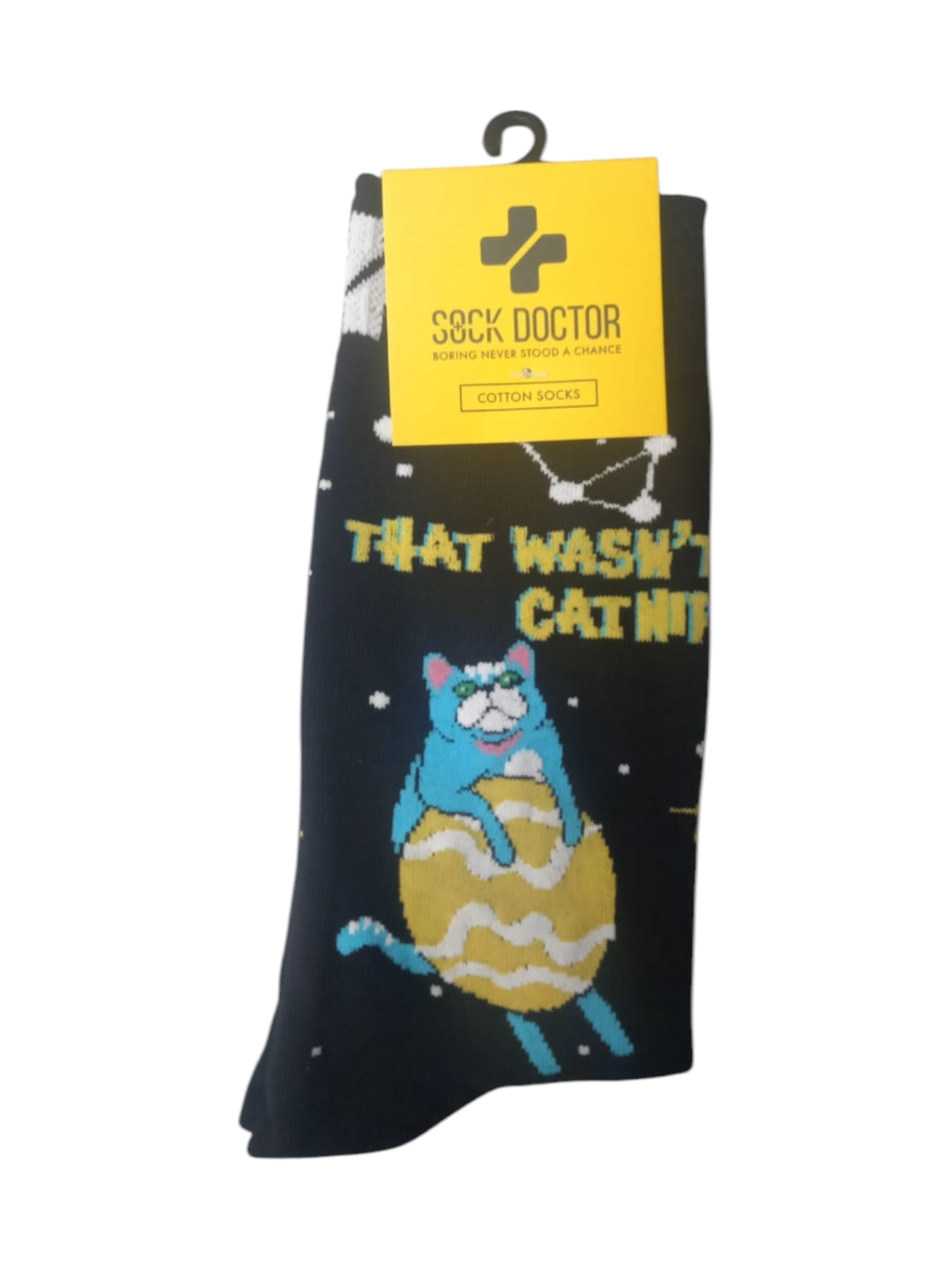 Trippy Cat Cotton Sexy Socks