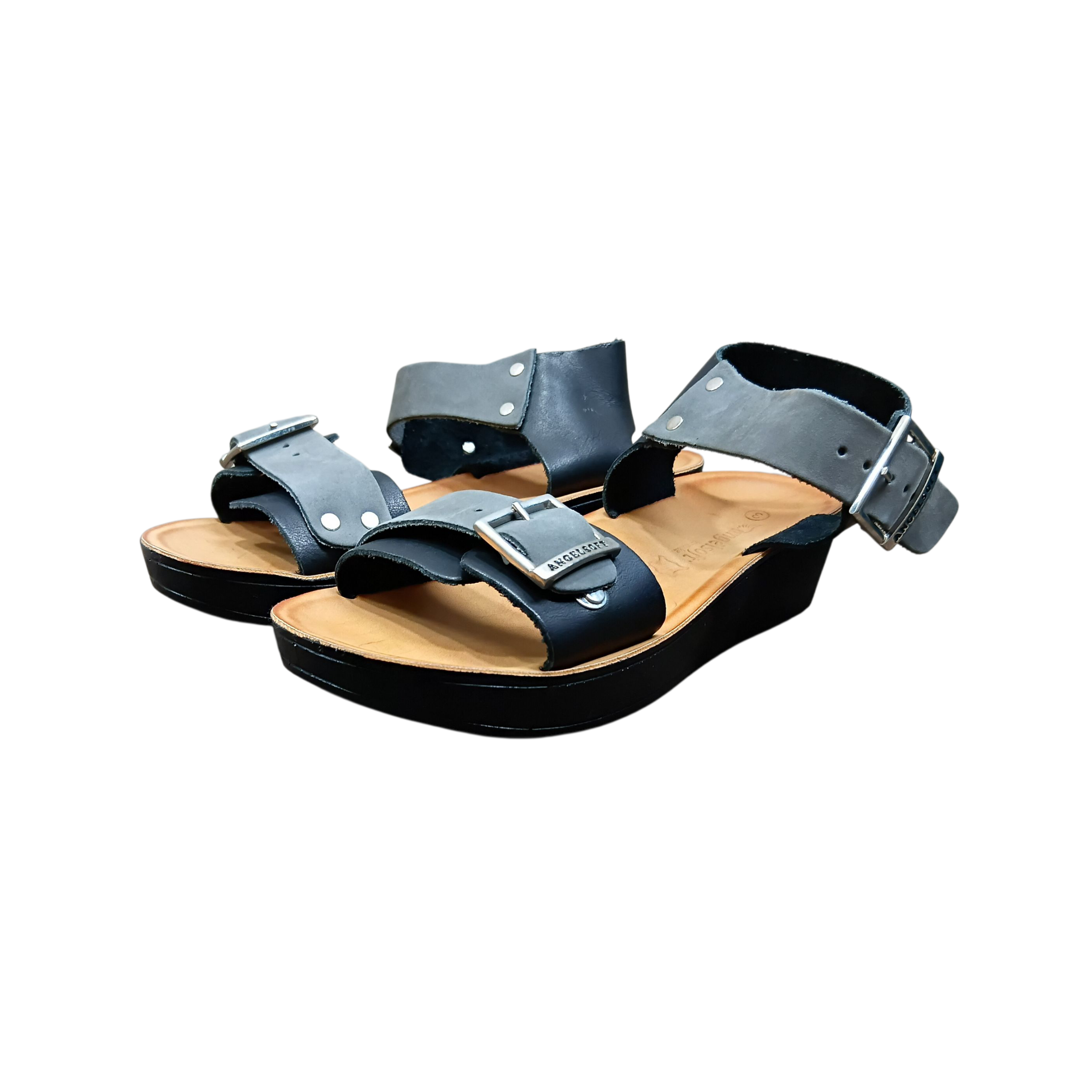 Ladies Jacky Black and Grey