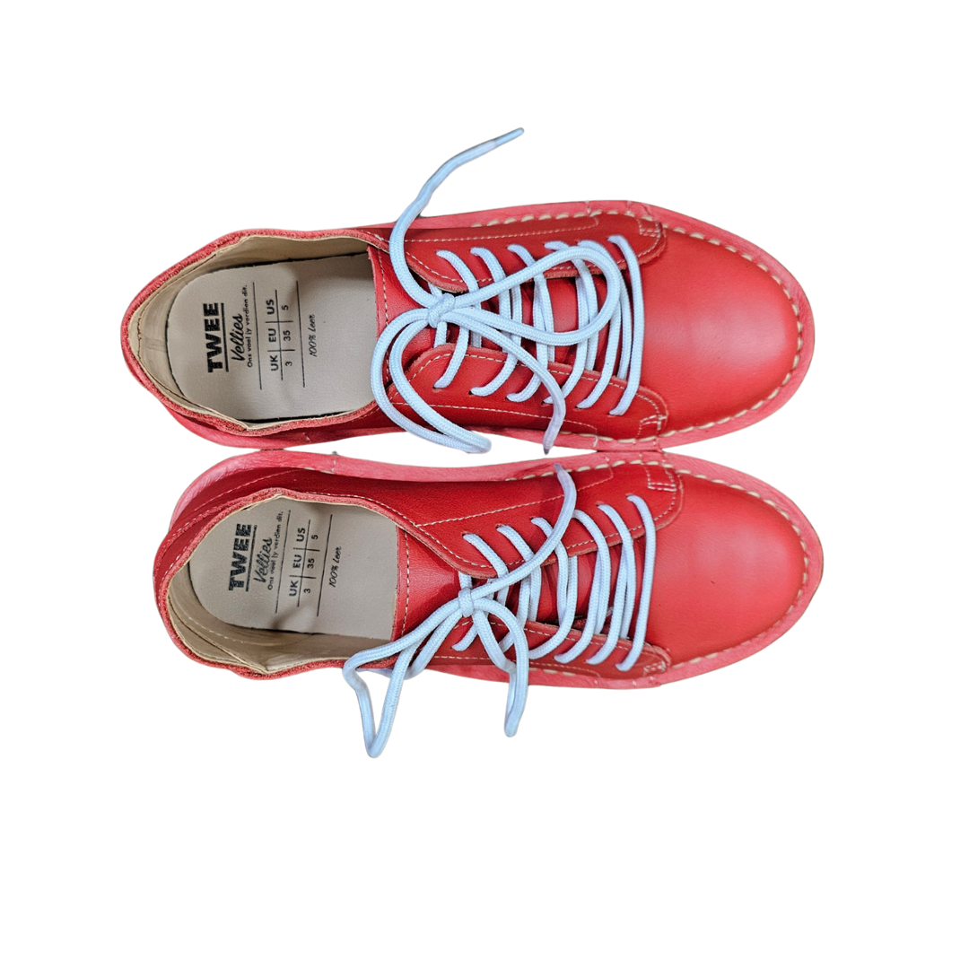 Ladies Leila Red Full grains Limited Edition