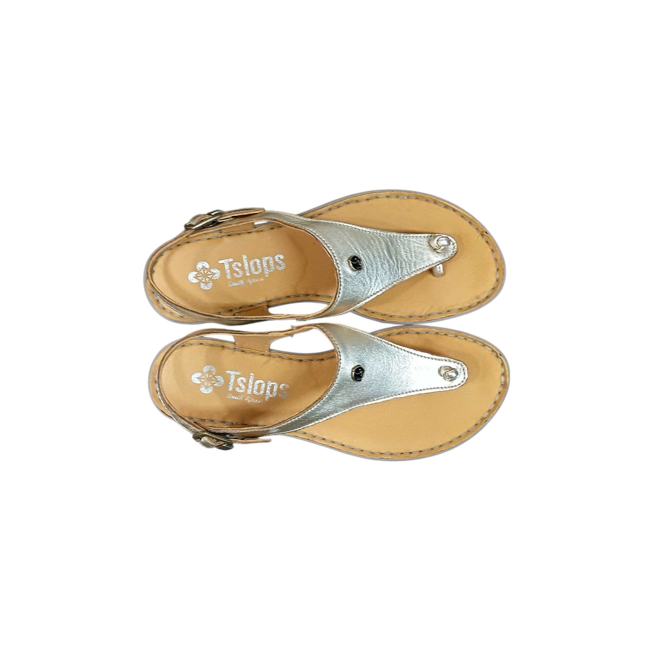 Ladies Ovaroli Cow Gold Foil
