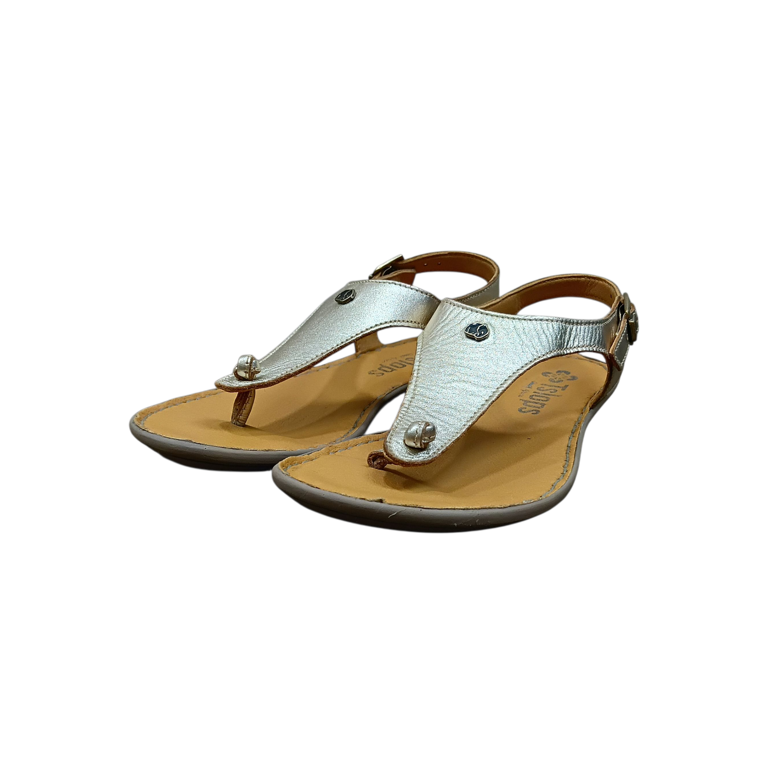 Ladies Ovaroli Cow Gold Foil