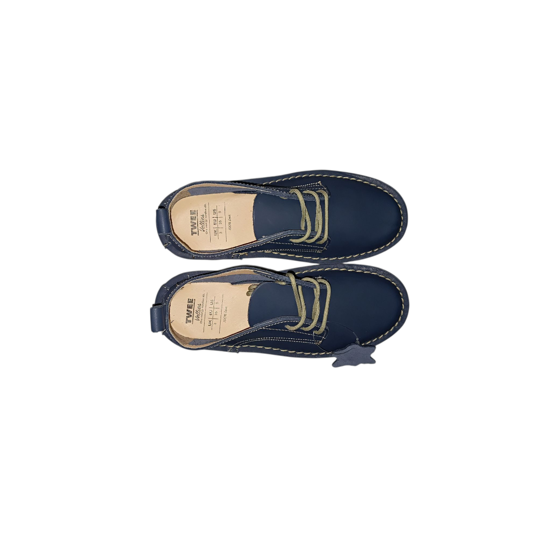 Ladies Fleur Navy Full grain Limited Edition