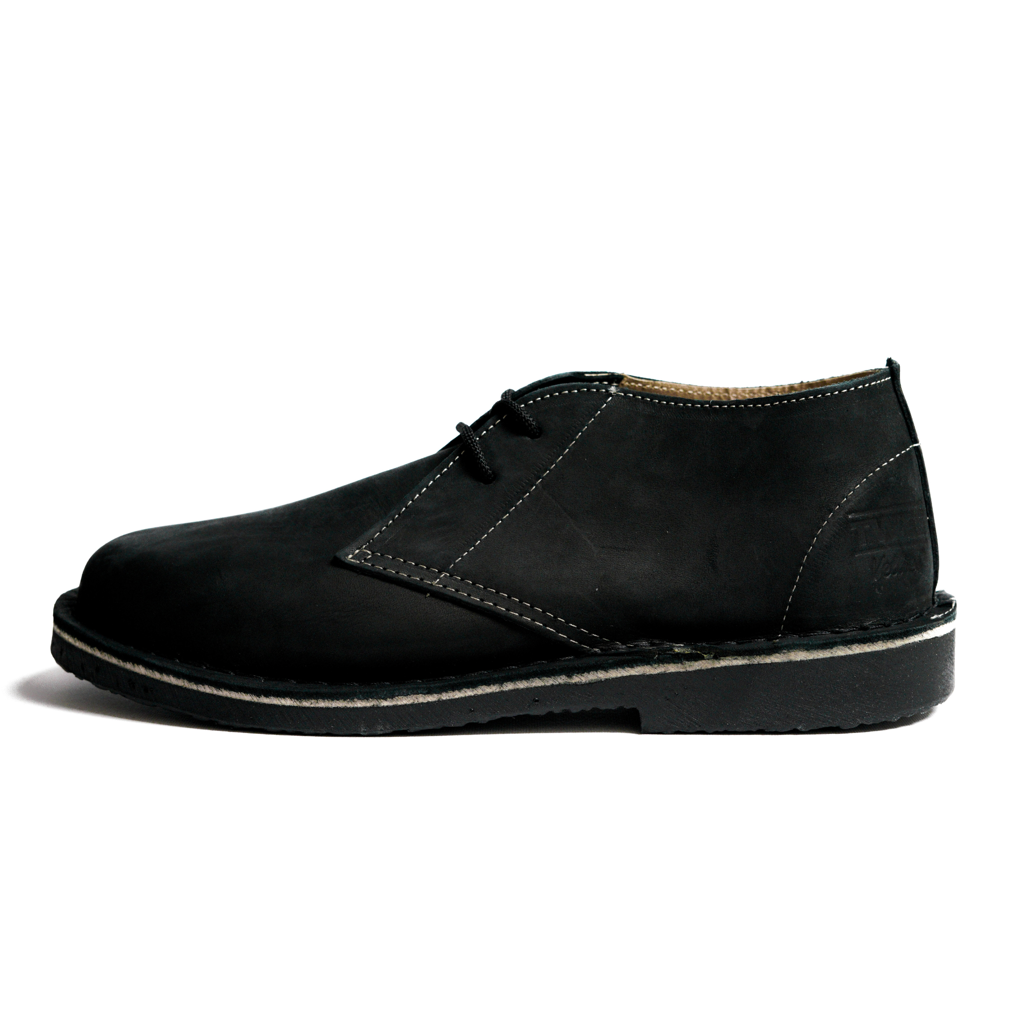 Mens DKW Black Nubuck