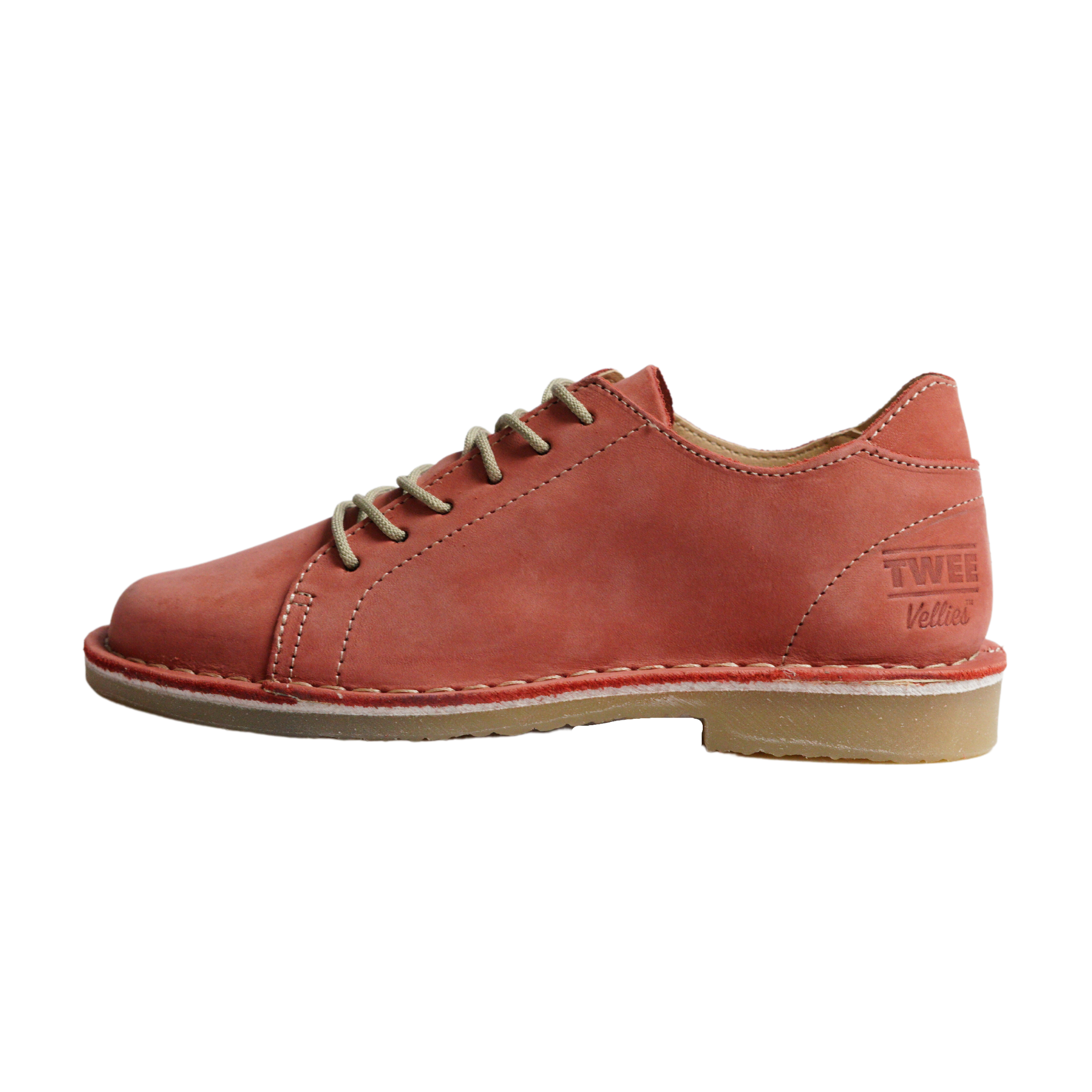 Ladies Leila Pink Nubuck – TWEE Vellies Online